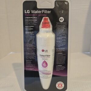 LG Waterfilter Replacement Cartridge LT800P/PC/PCS Water Filter Part ADQ73613403